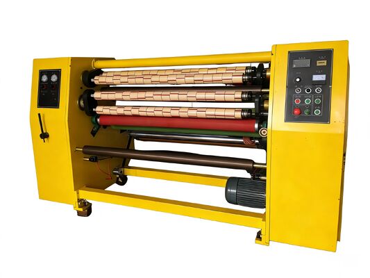Super Clear Tape Slitting Machine Accurate Cutting Pneumatic Tension System for OPP Soundless Tapes