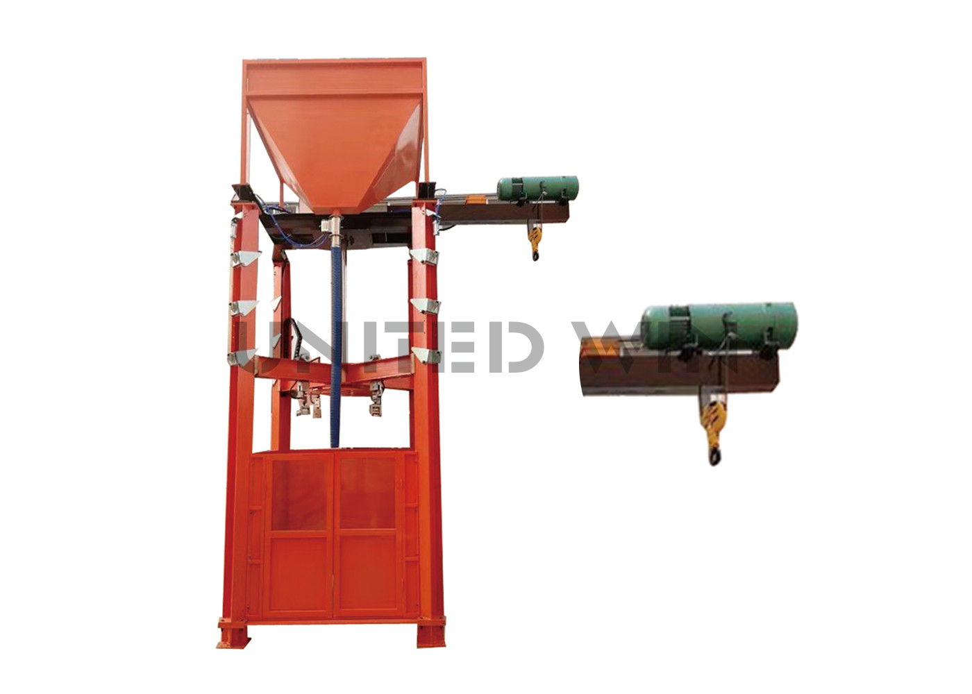 Top Crane Drop Jumbo Fibc Bag Testing Machine 4kw For Container Bag