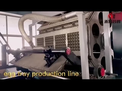 Máquina reciprocando automática de Tray Machine Fruit Tray Making do ovo