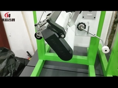 Dobadoura de alta velocidade do inversor da máquina de enrolamento para o fio plástico que estica a máquina