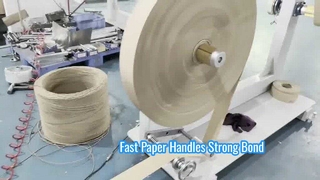 Saída estável de alta velocidade da máquina do punho de papel